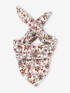 Foulard fleuri personnalisable bébé fille  - vertbaudet enfant