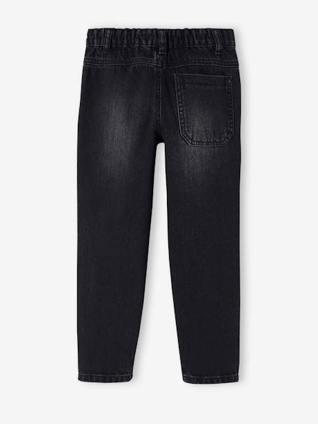 Jean large style charpentier garçon denim black+stone 2 - vertbaudet enfant 