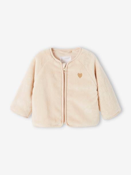 Manteau 3 en 1 bébé matelassé bleu ardoise+rose 16 - vertbaudet enfant 