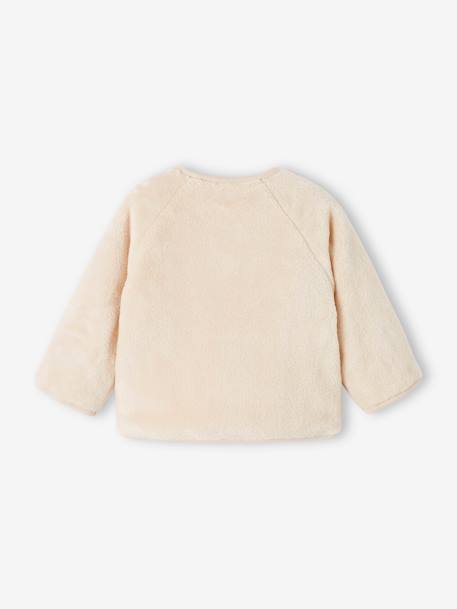 Manteau 3 en 1 bébé matelassé bleu ardoise+rose 4 - vertbaudet enfant 