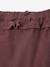 Pantalon bébé en velours aubergine 3 - vertbaudet enfant 