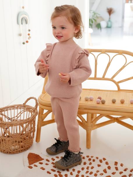 Bébé-Ensemble-Ensemble bébé tricot pull + legging