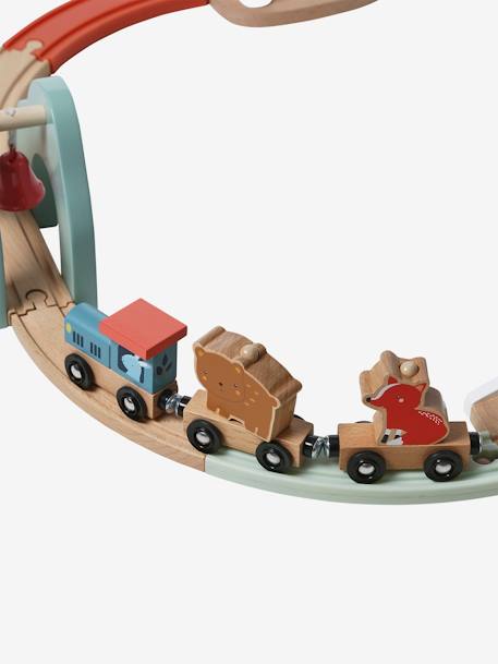 Mon premier circuit de train (12 pièces) en bois FSC® bois 8 - vertbaudet enfant 