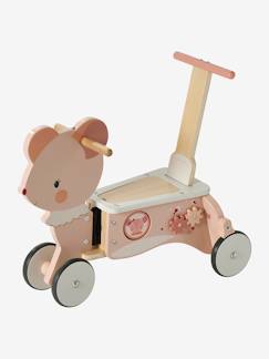 Porteur chariot de marche 2 en 1 en bois FSC®  - vertbaudet enfant