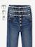 Jean Mom fit MorphologiK fille tour de hanches MEDIUM bleu jean+double stone+stone 9 - vertbaudet enfant 