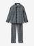 Pyjama classique Garçon Vichy CYRILLUS carreaux bleu 1 - vertbaudet enfant 