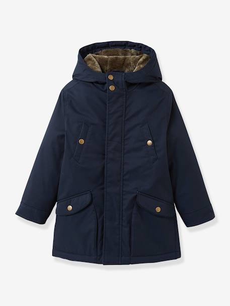 Parka chaude garçon CYRILLUS  - vertbaudet enfant