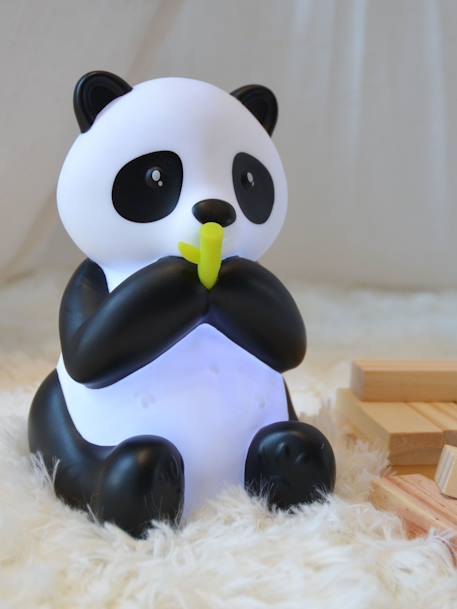 Veilleuse Panda - DHINK KONTIKI blanc imprimé 5 - vertbaudet enfant 