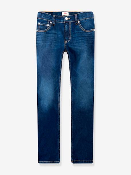 Jean skinny 510 LEVI'S bleu+bleu jean+noir 5 - vertbaudet enfant 