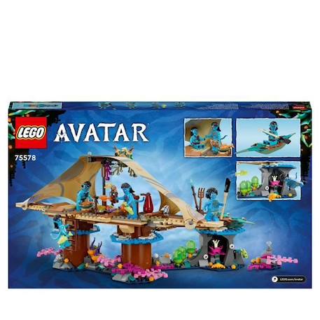 LEGO® Avatar 75578 Le Village Aquatique de Metkayina, Jouet, avec Village, Canoë, Pandora BLANC 6 - vertbaudet enfant 