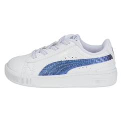 Chaussures-Chaussures garçon 23-38-Baskets, tennis-Basket Cuir Enfant Puma Vikky Bioluminescence ACInf