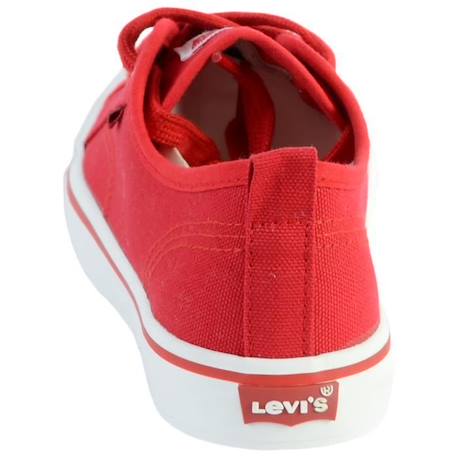 Basket Levis Enfant Maui Elastic Lace ROUGE 4 - vertbaudet enfant 