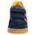 Basket Gola Enfant Harrier Velcro - GOLA - Navy Red Sun - Version basse - Rond - Scratch - Cuir BLEU 4 - vertbaudet enfant 