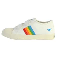 Chaussures-Chaussures fille 23-38-Baskets, tennis-Basket Gola Enfant Coaster Rainbow Velcro