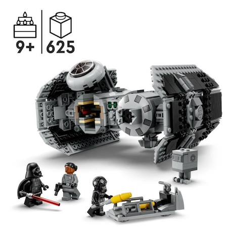 LEGO® Star Wars 75347 Le Bombardier TIE, Maquette Vaisseau avec Figurine de Droïde Gonk BLANC 3 - vertbaudet enfant 