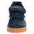 Basket Gola Enfant - GOLA - Harrier Velcro - Navy Red Sun - Cuir - Scratch BLEU 2 - vertbaudet enfant 