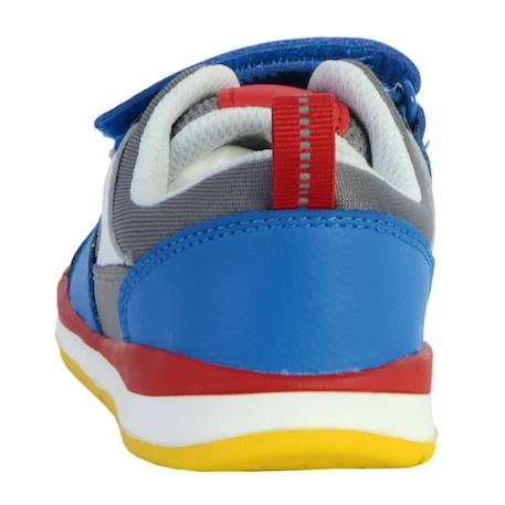 Basket Clarks Enfant Ferris Run - CLARKS - Version basse - Scratch - Rond - Cuir GRIS 3 - vertbaudet enfant 