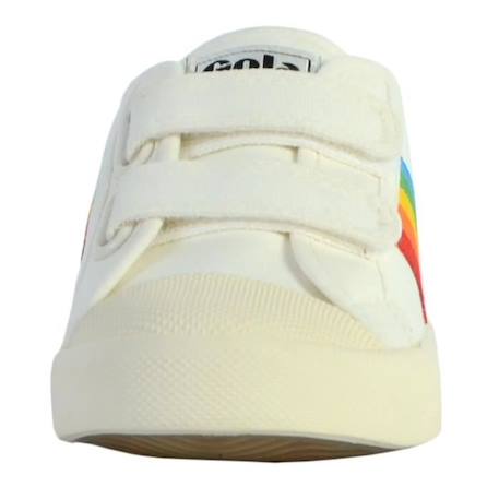 Basket Gola Enfant Coaster Rainbow Velcro BLANC 4 - vertbaudet enfant 