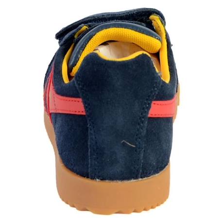 Basket Gola Enfant Harrier Velcro BLEU 3 - vertbaudet enfant 