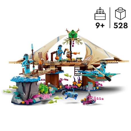 LEGO® Avatar 75578 Le Village Aquatique de Metkayina, Jouet, avec Village, Canoë, Pandora BLANC 2 - vertbaudet enfant 