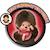 Monchhichi Garçon Bavoir Rouge 20 cm ROUGE 3 - vertbaudet enfant 