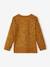 Tee-shirt esprit sweat imprimé garçon ocre 2 - vertbaudet enfant 