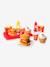 Coffret Plateau Hamburger - ECOIFFIER rouge 1 - vertbaudet enfant 