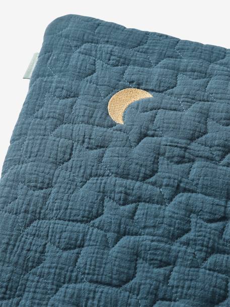 Tapis de sol / fond de parc en gaze de coton bio* FANCY bleu nuit 4 - vertbaudet enfant 