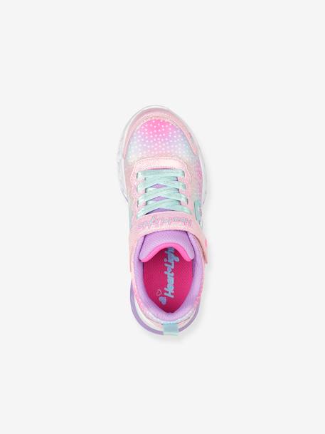 Baskets enfant Flutter Heart Lights - Simply Love 302315L- PKMT SKECHERS® rose 4 - vertbaudet enfant 