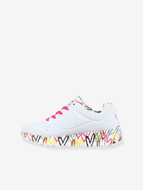 Baskets enfant Uno Lite - Lovely Luv 314976L-WMLT SKECHERS® blanc 2 - vertbaudet enfant 