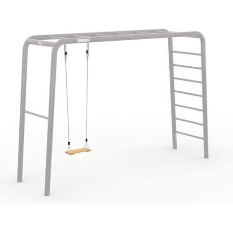 Accessoire Siège de balançoire en bois pour aire de jeux PlayBase BERG BLANC 1 - vertbaudet enfant 