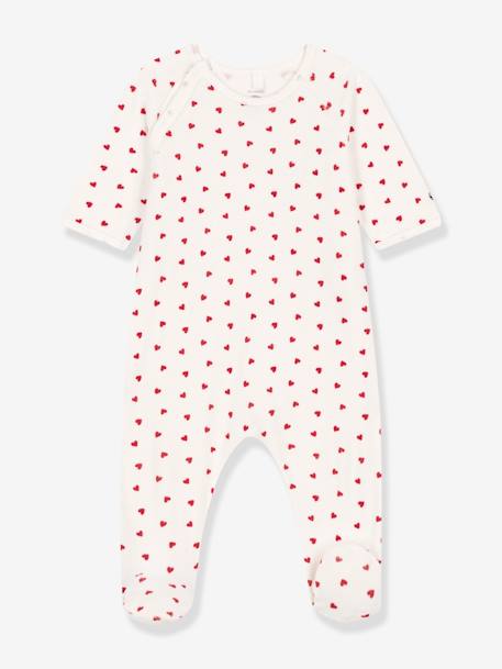 Bébé-Pyjama bébé coeur en velours PETIT BATEAU