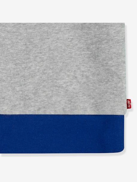 Sweat logo colorblock Levi's® gris chiné 4 - vertbaudet enfant 