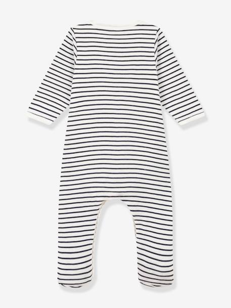 Bodyjama PETIT BATEAU blanc imprimé 2 - vertbaudet enfant 