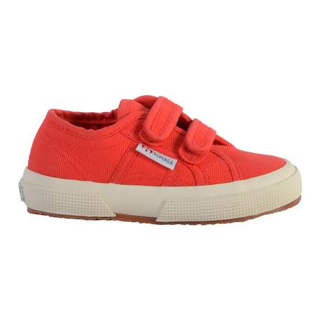 Basket enfant SUPERGA - Cotjstrap Classic - Rouge - Scratch ROUGE 2 - vertbaudet enfant 