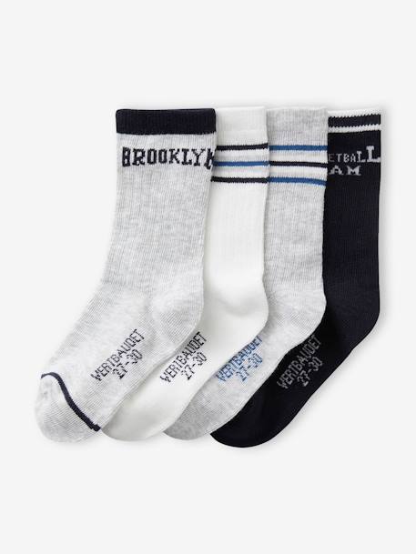 Garçon-Sous-vêtement-Lot de 5 paires de chaussettes sport garçon