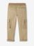 Pantalon cargo droit MorphologiK garçon Tour de Hanches MEDIUM facile à enfiler bronze 3 - vertbaudet enfant 