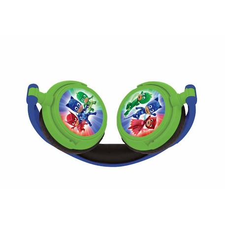 Casque stéréo enfant LEXIBOOK - PJMASK - pliable et ajustable - Limitation de volume d'écoute BLEU 2 - vertbaudet enfant 