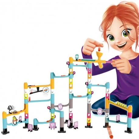 BUKI FRANCE - Formule Billes - Jeu de construction de labyrinthe - Mixte - 7 ans et plus BLEU 4 - vertbaudet enfant 