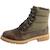 Boots Timberland Petits Prem 6 IN Quilt - Mixte - Enfant - Marron - Lacets - Cuir - Olive full grain MARRON 1 - vertbaudet enfant 