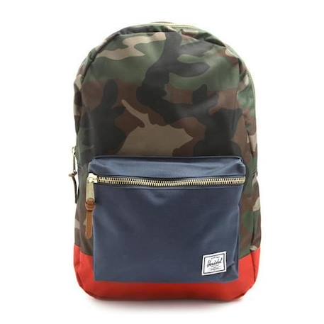 Garçon-Accessoires-Sac-Sac à dos Herschel camouflage et bleu marine Settlment