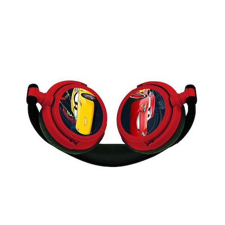 Casque stéréo enfant LEXIBOOK - CARS - pliable et ajustable - Rouge - A partir de 5 ans ROUGE 3 - vertbaudet enfant 