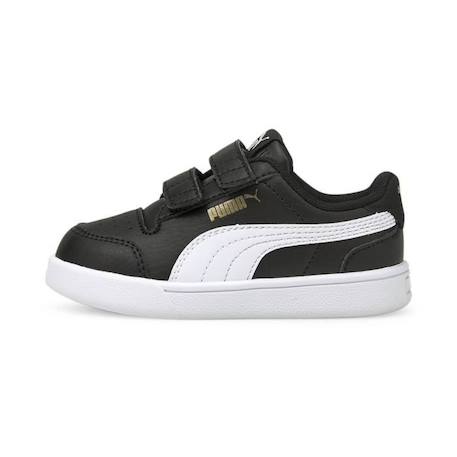 Baskets Puma Shuffle noir / blanc bebe NOIR 1 - vertbaudet enfant 