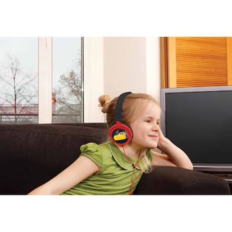 Casque stéréo enfant LEXIBOOK - CARS - pliable et ajustable - Rouge - A partir de 5 ans ROUGE 4 - vertbaudet enfant 