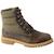 Boots Timberland Petits Prem 6 IN Quilt - Mixte - Enfant - Marron - Lacets - Cuir - Olive full grain MARRON 3 - vertbaudet enfant 