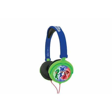 Casque stéréo enfant LEXIBOOK - PJMASK - pliable et ajustable - Limitation de volume d'écoute BLEU 1 - vertbaudet enfant 