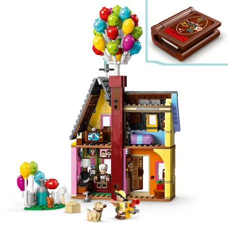 LEGO® Disney et Pixar - La Maison de « Là-haut » - Jouet 100ème Anniversaire Disney BLANC 4 - vertbaudet enfant 
