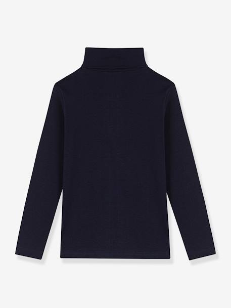 Sous-pull en coton bio PETIT BATEAU bleu 2 - vertbaudet enfant 