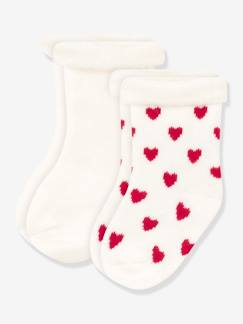 Bébé-Body-Lot de 2 paires de chaussettes bébé en tricot PETIT BATEAU