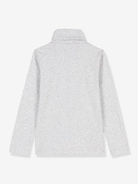 Sous-pull en coton bio PETIT BATEAU gris 2 - vertbaudet enfant 